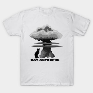 Funny CAT-ASTROPHE T-Shirt, Hoodie, Apparel, Mug, Sticker, Gift design T-Shirt